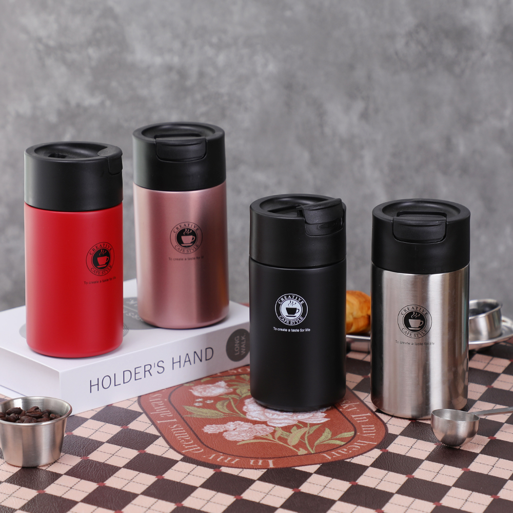 ClassicOtravel Coffee Gug, Thumbler з подвійною стіною з нержавіючої сталі з кришкою з питтям, 13,5 фль (400 мл)