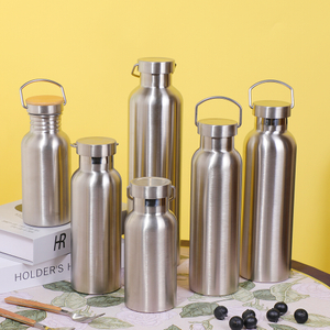 Edelstahl-Wasserflasche, Thermosflasche aus Metall