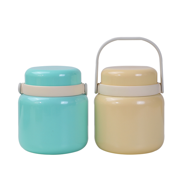 BJ-550 Niezawierająca BPA i szczelna śliczna, izolowana pr&oacute;żniowa butelka termosowa dla dzieci ze stali nierdzewnej z uchwytem