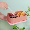 Nepropustn&yacute; bento box z potravin&aacute;řsk&eacute; nerezov&eacute; oceli