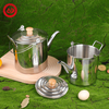 Olla de camping con tapa de 100 oz